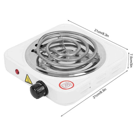 Portable single-burner electric hot plate