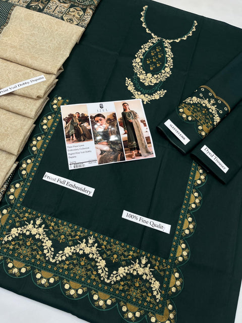 LAWN WITH DIGITAL PRINT VOIL DOBBY DUPATTA