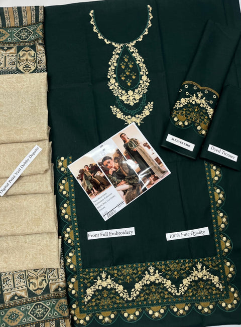 LAWN WITH DIGITAL PRINT VOIL DOBBY DUPATTA