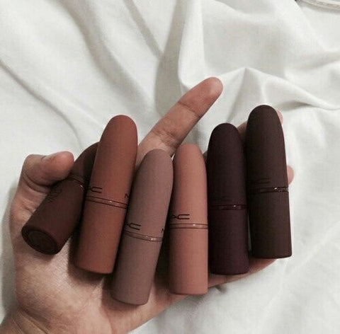 MAC Cosmetics matte lipsticks